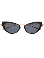 VALENTINO GARAVANI EYEWEAR lunettes de soleil Rockstud à monture papillon - Rose - thumbnail