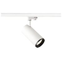 SLV 3-fasensysteemspot NUMINOS® PHASE L/led 3-fasen spot, spot, plafondspot, plafondarmatuur, railsysteem, binnenverlichting / 4000K 28 W 2715 lm wit dimbaar 60 graden