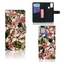 Alcatel 1S (2021) Hoesje Flowers