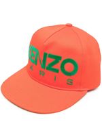 Kenzo casquette à logo brodé - Orange