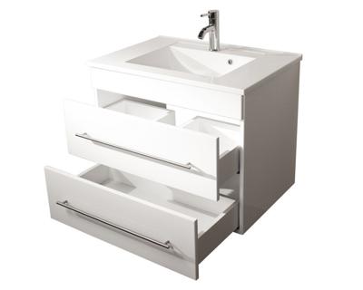 Saniclear Flora wastafelmeubel 75cm hoogglans wit Saniclear Flora wastafelmeubel 75cm hoogglans wit