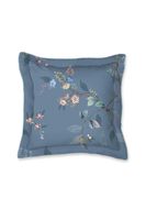 Pip Studio Kawai Flower Square Sierkussen Blauw 45 x 45 cm - thumbnail