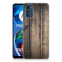 Motorola Moto E32/E32s Bumper Hoesje Steigerhout - thumbnail