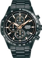 Lorus RM399HX9 Horloge Chronograaf staal-carbon zwart 43 mm - thumbnail