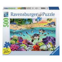 Ravensburger Legpuzzel Baby Zeeschildpadden, 500st. - thumbnail