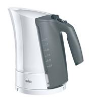 Braun Household WK300 3 WK 300 Waterkoker met automatische uitschakeling Snelkooksysteem 1,7 liter Verwijderbaar kalkfilter 2200 Watt eén maat, Wit