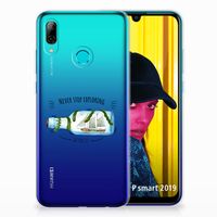 Huawei P Smart 2019 Telefoonhoesje met Naam Boho Bottle - thumbnail