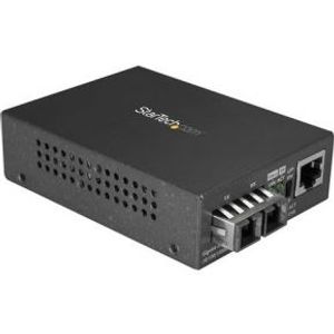 StarTech.com MCMGBSCMM055 1000Mbit/s 850nm Multimode Zwart netwerk media converter