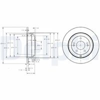 Remschijf BG4335 - thumbnail