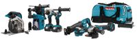 Makita DLX7020TX1 | Combiset | 7 machines | 18V | 2 x 5,0Ah | Li-Ion