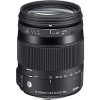 Sigma 18-200mm f/3.5-6.3 DC Macro OS HSM Lens - Nikon Mount Sigma 18-200mm f/3.5-6.3 DC Macro OS HSM Lens - Nikon Mount