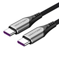 COFI 1453 Kabel 100W USB Type C naar USB Type C Oplaadkabel in Zwart USB 2.0 480 Mbit/s 0,5 m