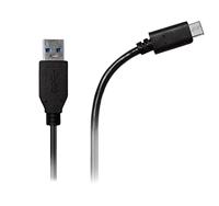 Azuri USB-C 3.1 naar USB (type-A) kabel 1,0 m datakabel zwart (AZCABUSBC-BLK)