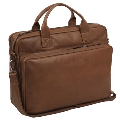 Chesterfield Bags Laptoptas Jackson Cognac
