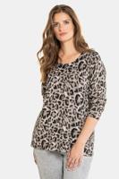 Ulla Popken Pullover, luipaarddessin - Grote Maten