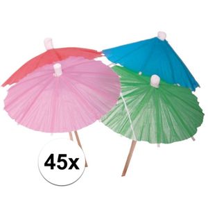 IJs parasols gekleurd 45 stuks