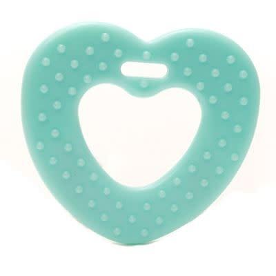 Bijtring Hart met noppen 2 st. Bijtring Hart met noppen 2 st.