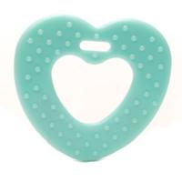 Bijtring Hart met noppen 2 st.