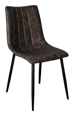 PTMD Eetkamerstoel 'Tamara' PU, kleur Taupe