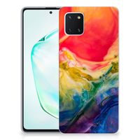 Hoesje maken Samsung Galaxy Note 10 Lite Watercolor Dark