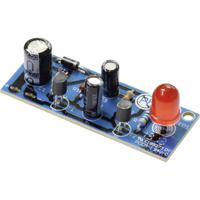 Kemo B186 Knipperlicht Bouwpakket 6 V/DC, 9 V/DC, 12 V/DC - thumbnail