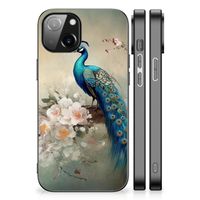 Dierenprint Telefoonhoesje voor Apple iPhone 14 Vintage Pauwen