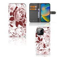 Hoesje iPhone 14 Pro Max Watercolor Flowers