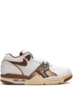 Nike x Stussy baskets Air Flight 89 'Pecan Fossil' - Blanc