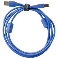 UDG U95003LB audio kabel USB 2.0 A-B recht blauw 3m