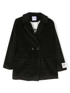 Pinko Kids manteau à boutonnière croisée - Noir