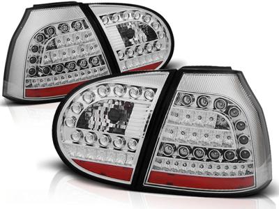 Tuning-Tec Achterlichten voor VW GOLF 5 10 03-09 CHROOM LED