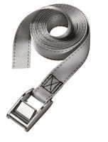 Masterlock Set of 2 lashing straps 2,50m - colour : grey - 3110EURDAT - thumbnail