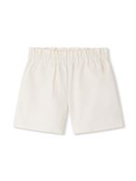 Bonpoint short en coton à cerises brodées - Blanc