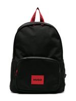 HUGO KIDS sac à dos à patch logo - Noir