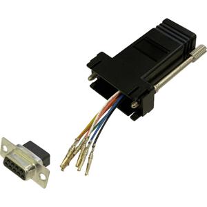 BKL Electronic 10121107 Adapter D-sub bus 9-polig - RJ45-bus 1 stuk(s) Single