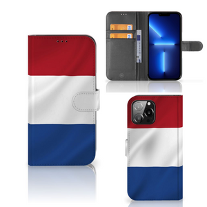 iPhone 13 Pro Max Bookstyle Case Nederlandse Vlag