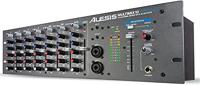 Alesis MultiMix 10 Wireless - 3U 10-kanaals rackmountmixer met Bluetooth-streaming, 4 Jack/XLR High-Headroom-ingangen, 2-bands EQ op elk kanaal en Aux Sends