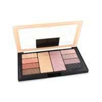 Maybelline Total Temptation Eyeshadow and Highlight Palette 001 - 8 Nude Kleuren Oogschaduw, 2 Highlighters