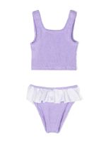 Hunza G Kids bikini Olive à volants - Violet - thumbnail