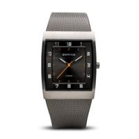 Bering 11233-077 Titanium Rechthoekig Horloge