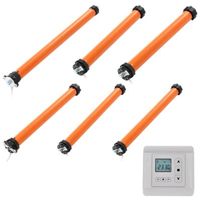 vidaXL 6-delige Buismotorenset met controller vidaXL 6-delige Buismotorenset met controller