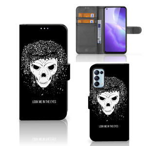 Telefoonhoesje met Naam OPPO Find X3 Lite Skull Hair