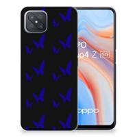 OPPO Reno4 Z | A92s TPU bumper Vlinder Patroon