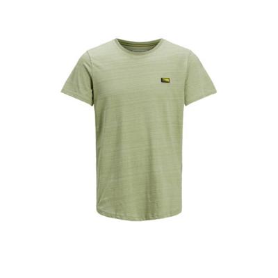 JACK & JONES CORE gemêleerd T-shirt lichtgroen