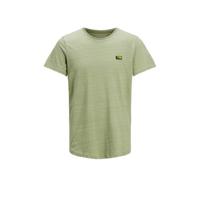 JACK & JONES CORE gemêleerd T-shirt lichtgroen