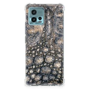 Motorola Moto G72 Case Anti-shock Krokodillenprint