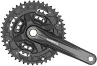 Shimano Crankstel 6/7/8 speed Tourney FC-TY501 met 175mm crankarm 48 x 38 x 28T zwart