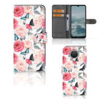 Nokia G10 | G20 Hoesje Butterfly Roses