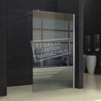 Inloopdouche 90 cm met Muurprofiel 10 mm