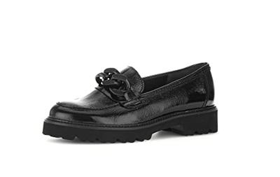 Gabor DAMES Loafers, Vrouwen Slippers,slippers,college schoenen,loafer,zakelijke schoenen,Zwart (schwarz) / 97,42 EU / 8 UK